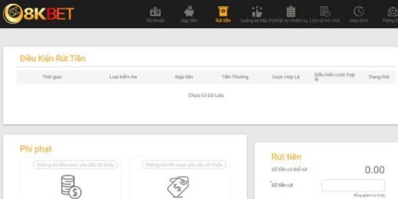 Các phương thức rút riền 8KBet hiệu quả